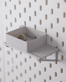 IKEA SKADIS Sliding Shelf with Organizer (Large) 3d model