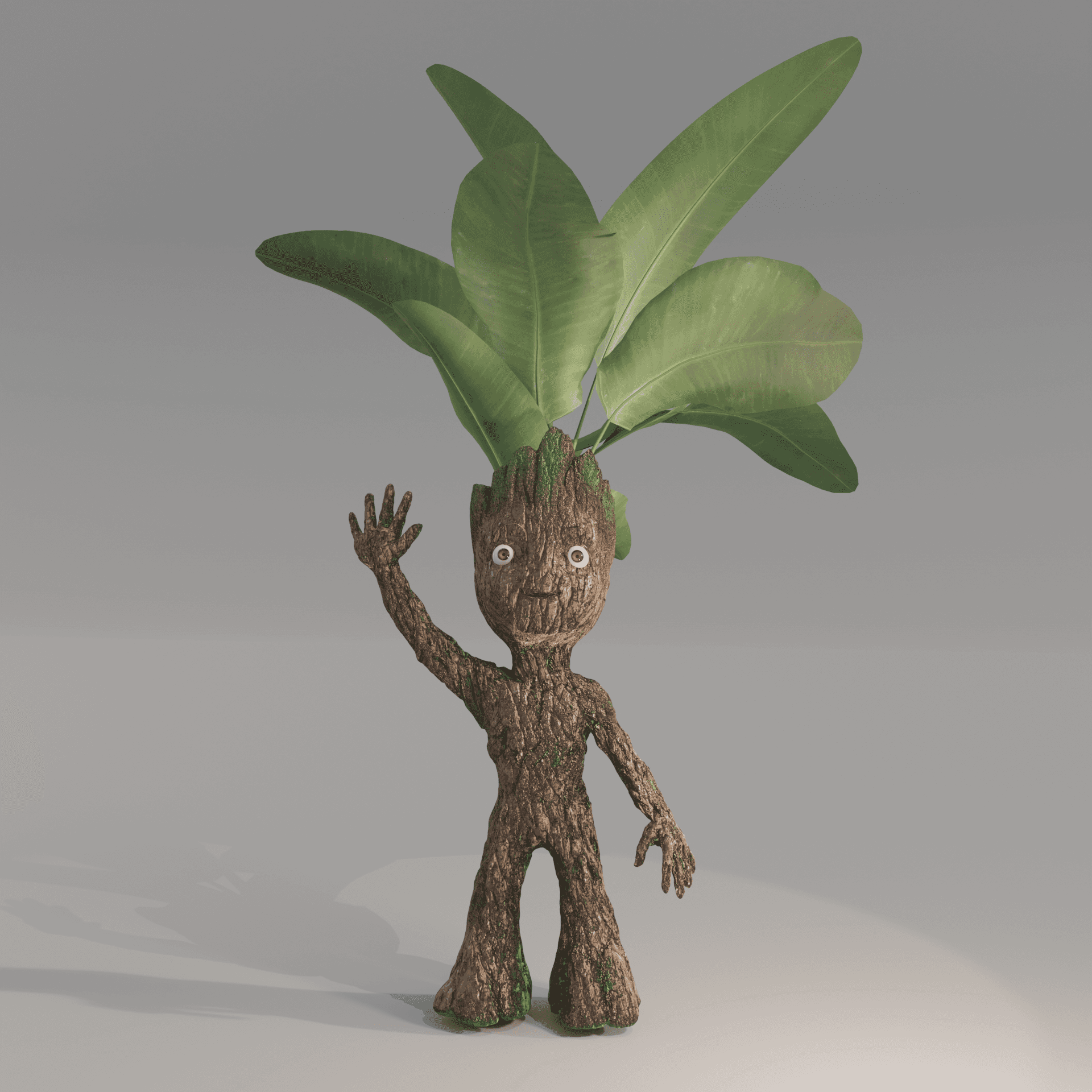 Baby Groot Pot 3d model