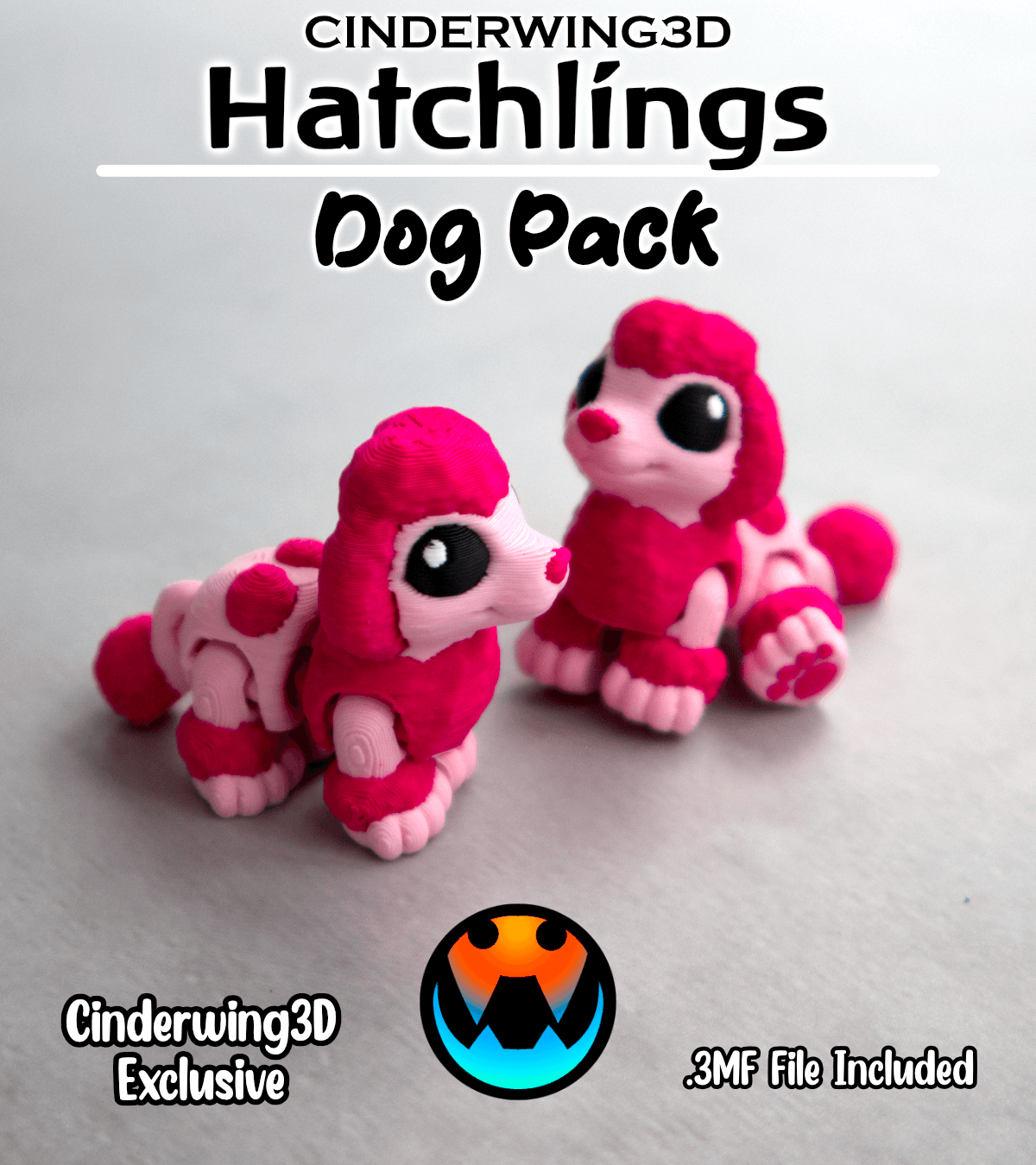 Poodle - Hatchling 3d model