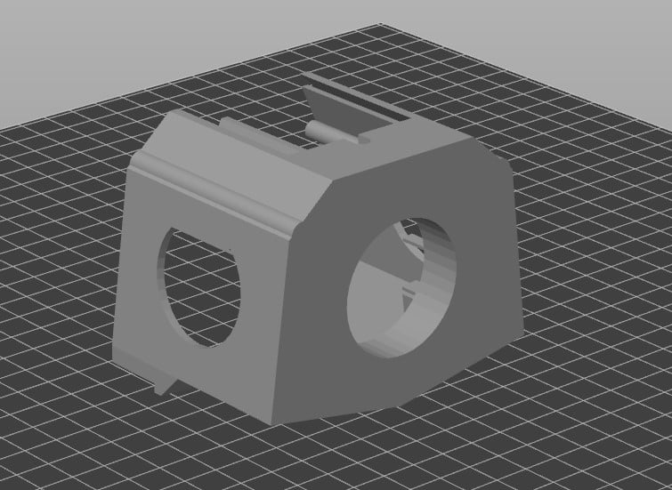 Anycubic Kobra Max Printhead Cover Remix 3d model