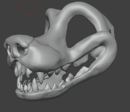 Toony fursuit head base (sharp tooth) 3d model