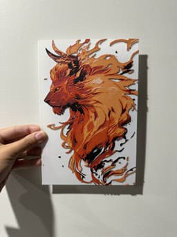 Ifrit - HueForge Print 3d model