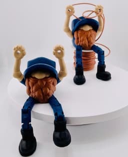Trucker Gnome Mirror Hanger for Cool Kids 3d model