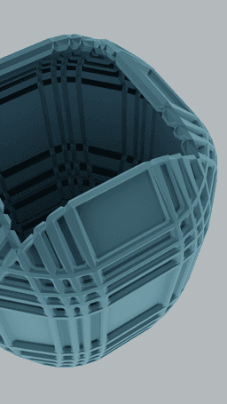Plad Planter 3d model