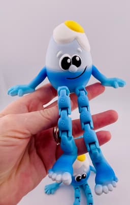Eggcellent Fried Egg Buddy 3d model
