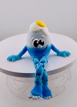 Eggcellent Fried Egg Buddy 3d model