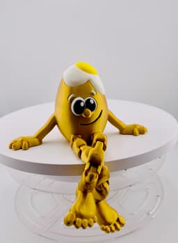 Eggcellent Fried Egg Buddy 3d model