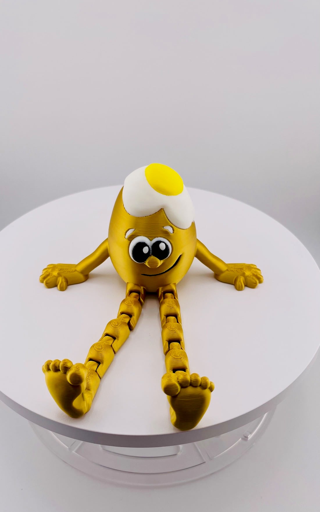 Eggcellent Fried Egg Buddy 3d model