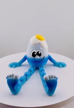 Eggcellent Fried Egg Buddy 3d model