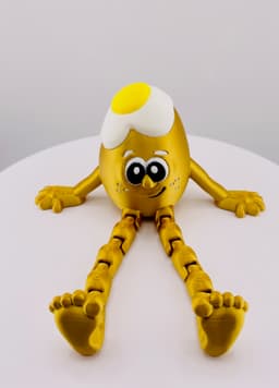Eggcellent Fried Egg Buddy 3d model