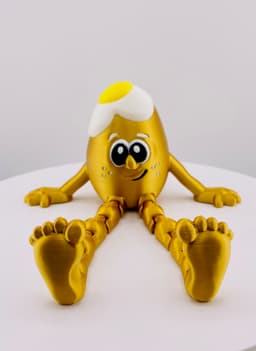 Eggcellent Fried Egg Buddy 3d model