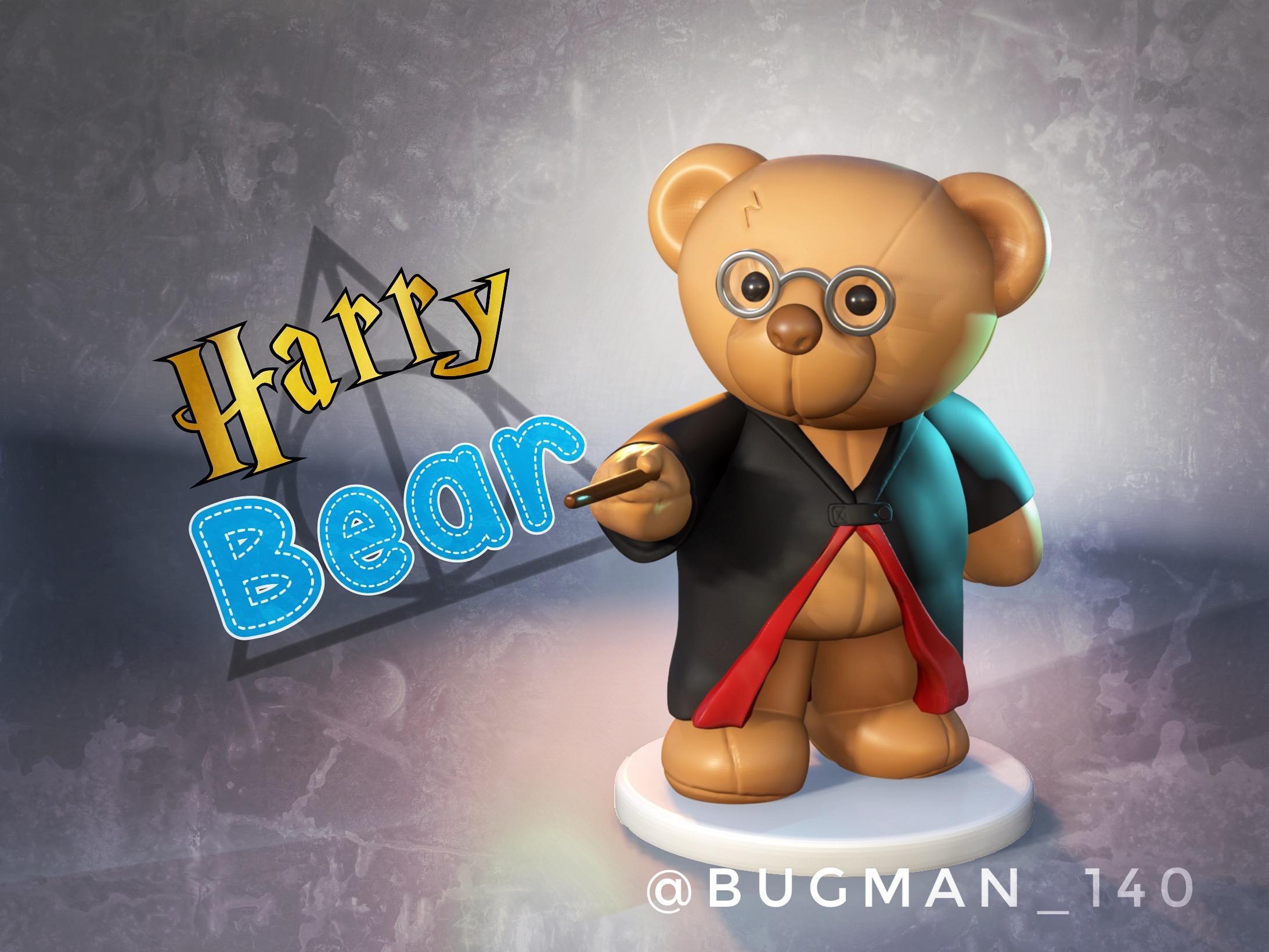 Harry Bear 3d model