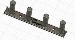 hat hanger 3d model