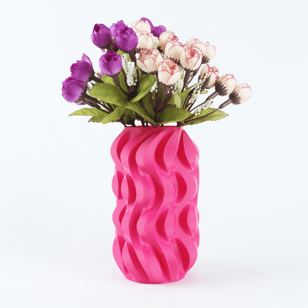 Eris Vase STL 3D Print File, Home Interior Decoration Vase for Plants and Flowers 3d model