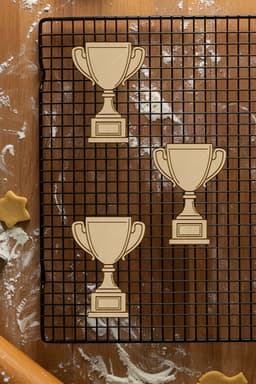 Cup Cookie Cutter, Biscuit Cutter 3d model