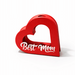 MOTHERSDAY VASE - HEART VASE / SMALL GIFT FOR MOTHERSDAY / HOMEDECOR 3d model