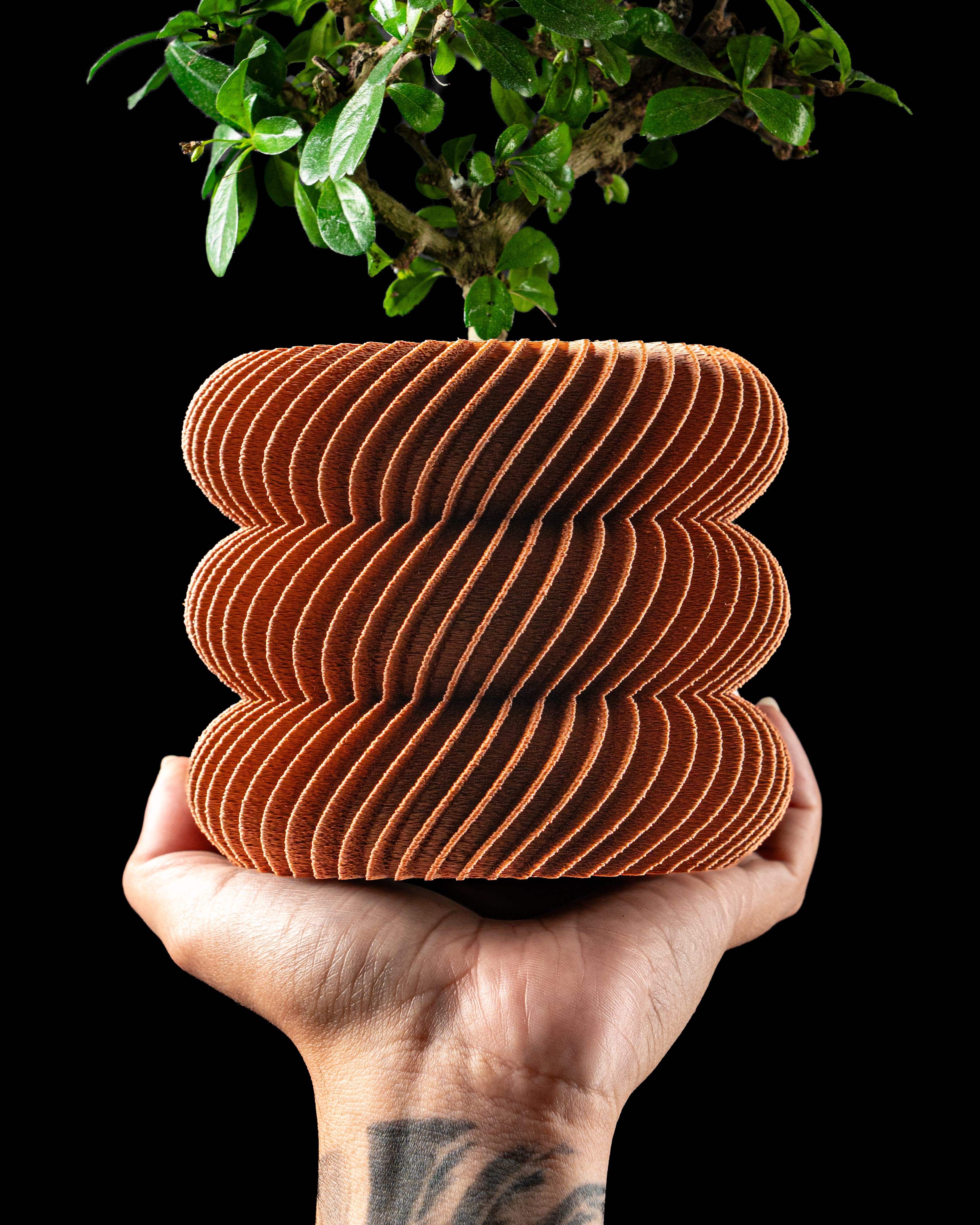 Planter Pot 011 STL for 3D Printing 3d model