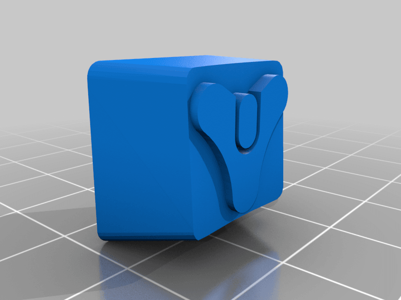Destiny 2 Keycap 3d model