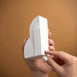 Hidden Compartment Bookends – Secret Storage Book Holder, Modern Arch Bookends Decor 3d model