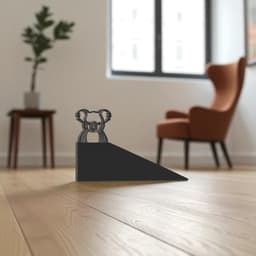 Door Stop, Koala Door Stopper, Door Back, 2 Different Models 3d model