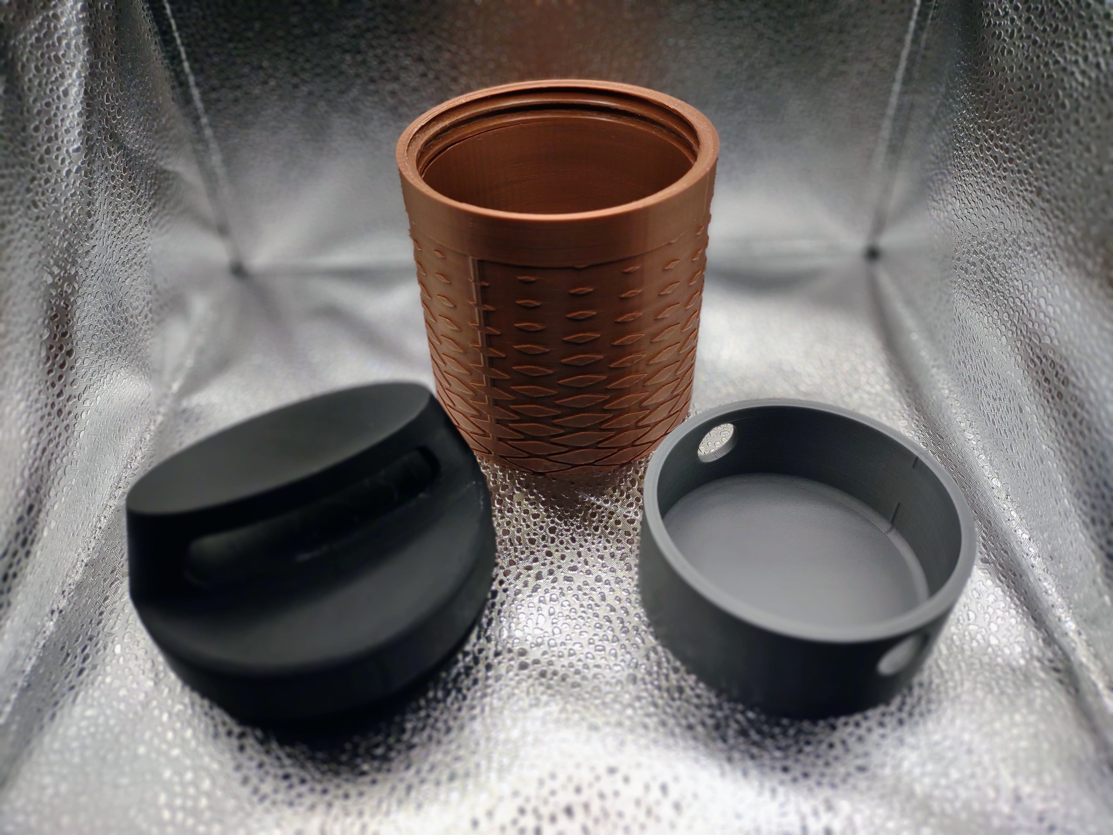 Screw Lid Container with Handle 3d model
