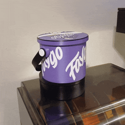 Grape Faygo Bucket – TPU Handle 3d model