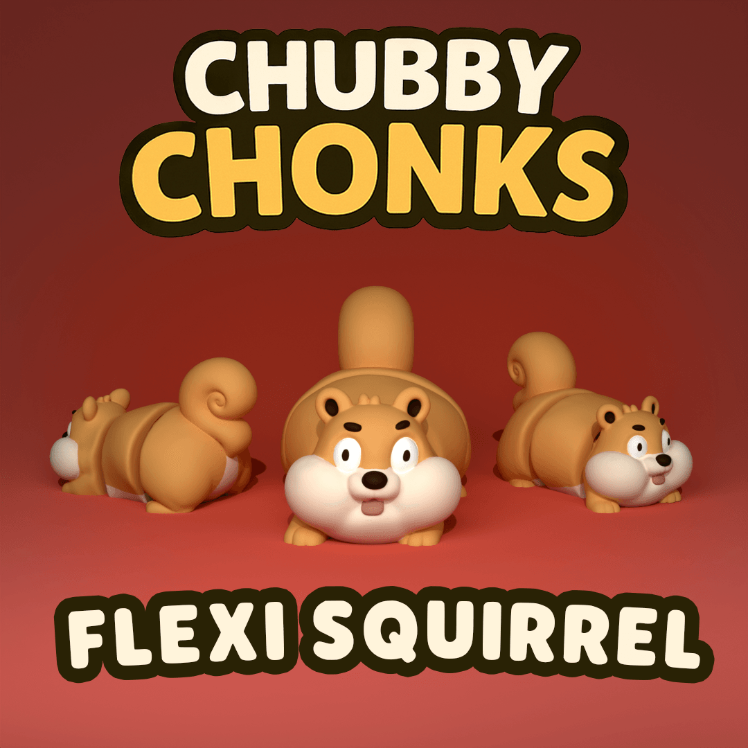 Flexi Squirrell.stl 3d model
