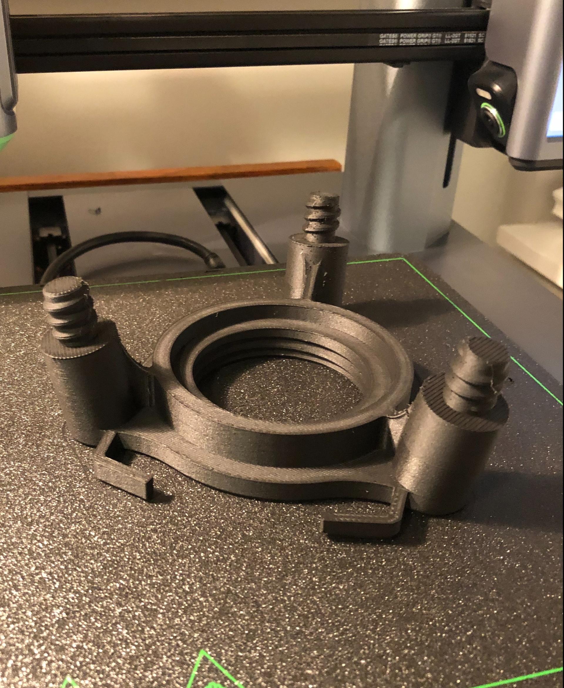 Protopasta 3D Printable Coffee Pour Over Stand Assembly - close-up - 3d model