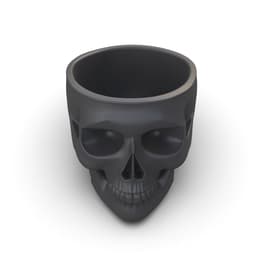 Skull Bowl | Multi-Use Bowl | Gothic Halloween Candy Dish and Home Decor | or Planter - Plant Pot 3d model