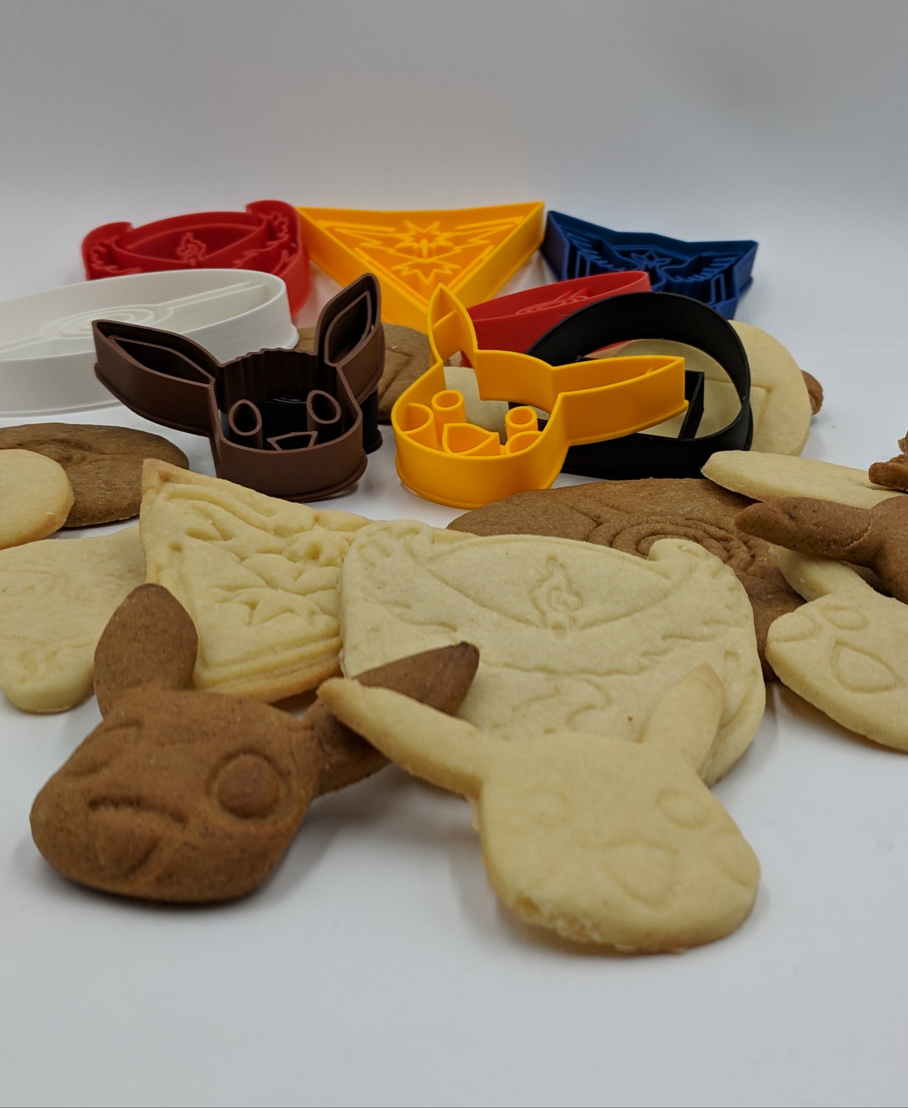 Pokemon Cookie Cutters 3d model