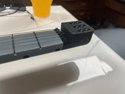 ExoGuitar - Head - Headless - String Lock 3d model