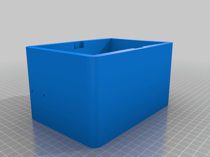 Glass Vial Storage and Presentation Box 3d model