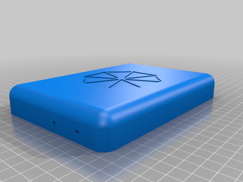 Glass Vial Storage and Presentation Box 3d model
