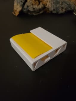 Gridfinity 2x2 Pop-Up Post-it Holder 3d model