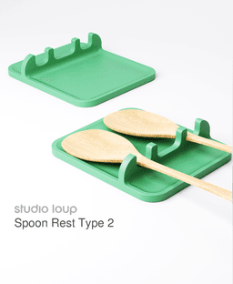 Spoon Rest Type 2 3d model