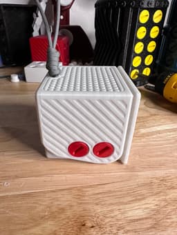 Mini Annoying Cash Gift Box - Print in Place, Articulating, 15 bolts of frustration, Tree Ornament 3d model