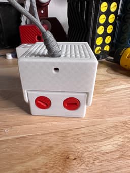 Mini Annoying Cash Gift Box - Print in Place, Articulating, 15 bolts of frustration, Tree Ornament 3d model