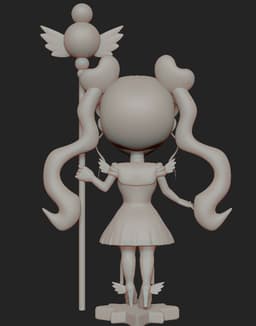 Sailor Moon Sailor Cosmos 3d model