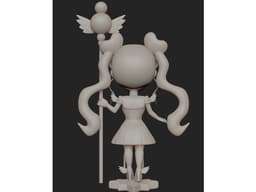 Sailor Moon Sailor Cosmos 3d model