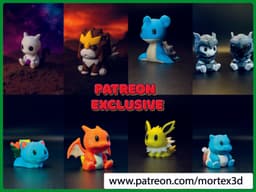 CROCONAW Pokemon Mini figure 3d model
