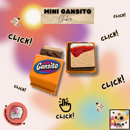 Gansito Inspired Clickers 3d model