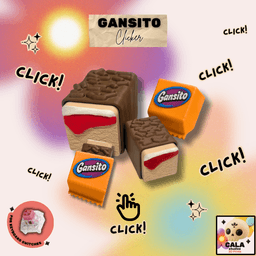 Gansito Inspired Clickers 3d model