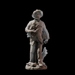 Village NPC Collection with Plinth 28mm Heroic 3d model