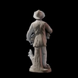 Village NPC Collection with Plinth 28mm Heroic 3d model