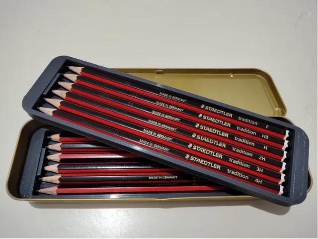 Stackable tray for Staedtler pencils 3d model