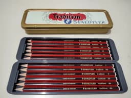 Stackable tray for Staedtler pencils 3d model