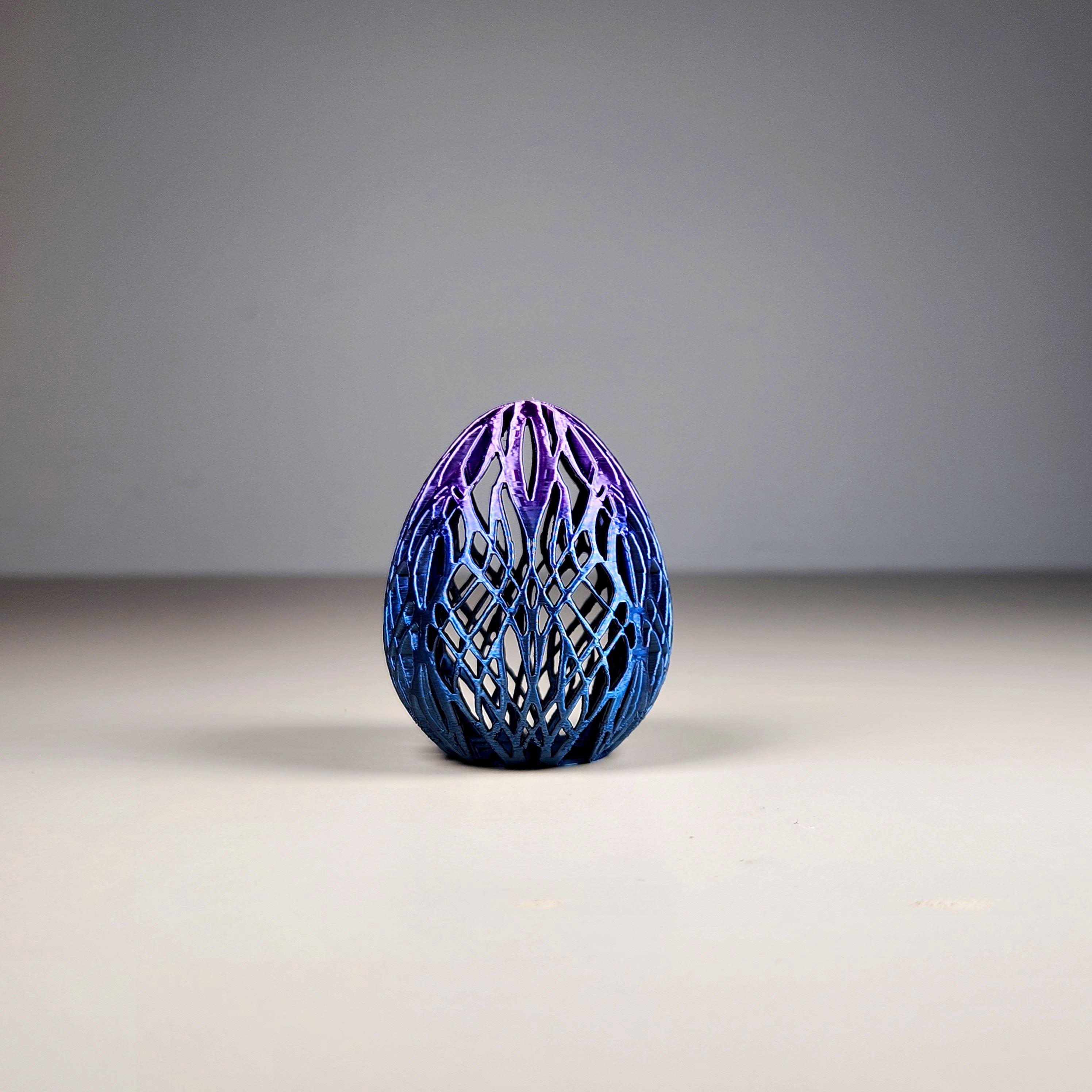 Ornamental Egg (Patterned) 3d model