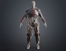 Echo's Armor - The Bad Batch 3d model