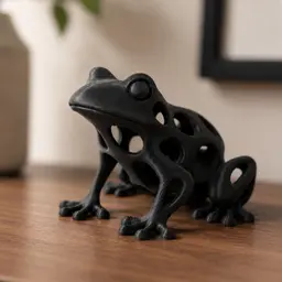VORONOI FROG SCULPTURE / HOMEDECOR / MODERN DECOR / GOTHIC DECOR 3d model