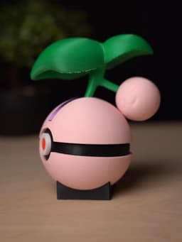 Cherubi Pokeball 3d model